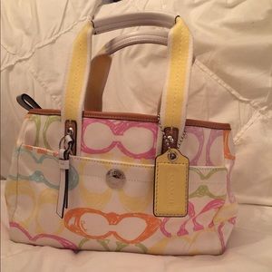 Coach small tote bag